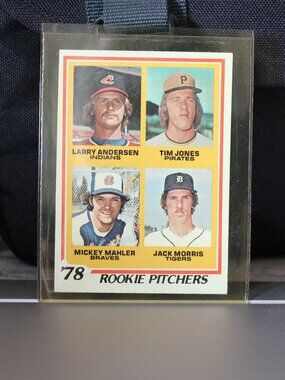 Rookie Pitchers (Larry Anderson/Tim Jones/Mickey Mahler/Jack Morris) 1978 Topps